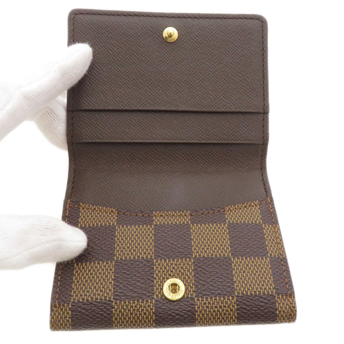 LOUIS VUITTON ルイヴィトン N62925 ラドロー ダミエ エベヌ コイン