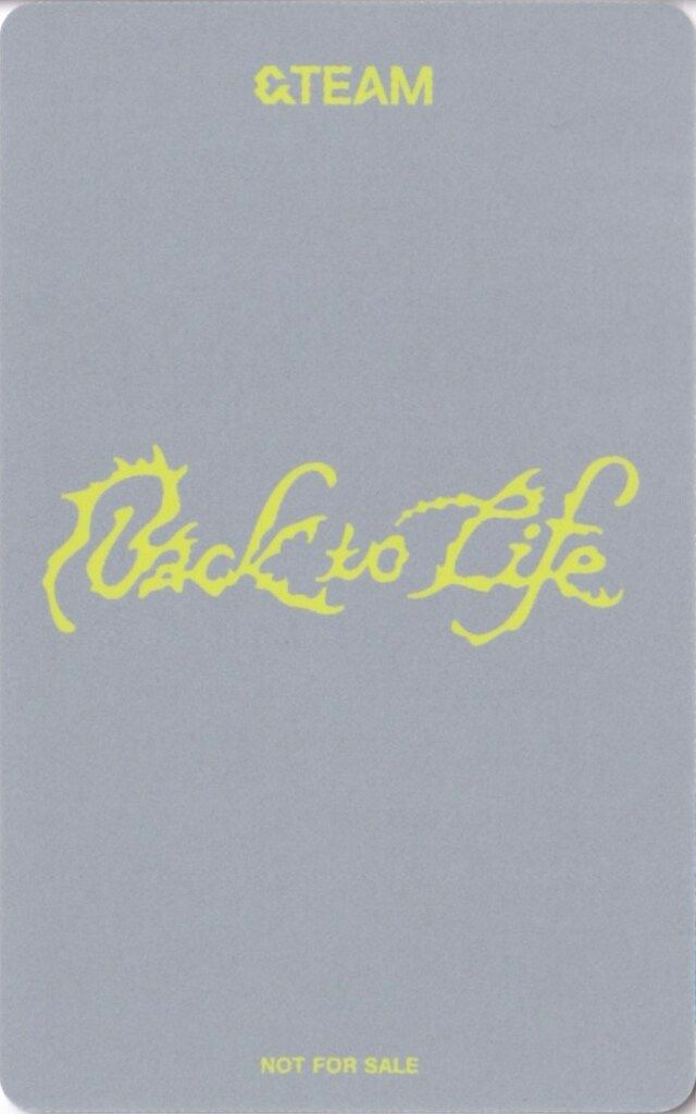 &TEAM UMS/スペシャルプレミアムサイン会 MAKI Back to Life KR 1st