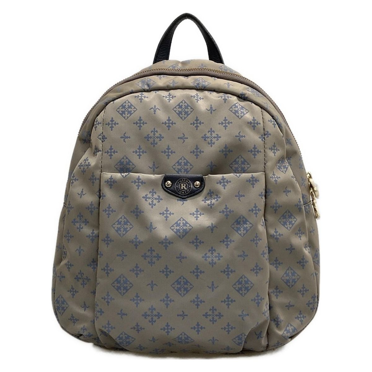 russet(ラシット) リュックサック美品 - グレー×ブルーグレー