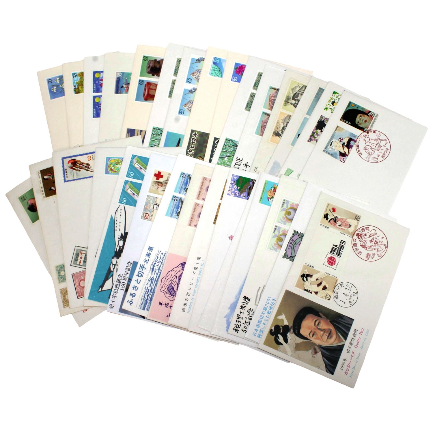 約300枚セット】初日カバー FDC 大量まとめ売り ふるさと切手 記念切手