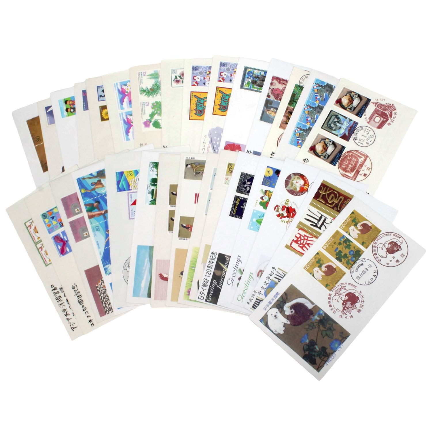 初日カバー 使用済み切手 FDC 大量 まとめて 約2.1kg 400枚以上 約300枚セット】初日カバー FDC 大量まとめ売り ふるさと切手 記念切手
