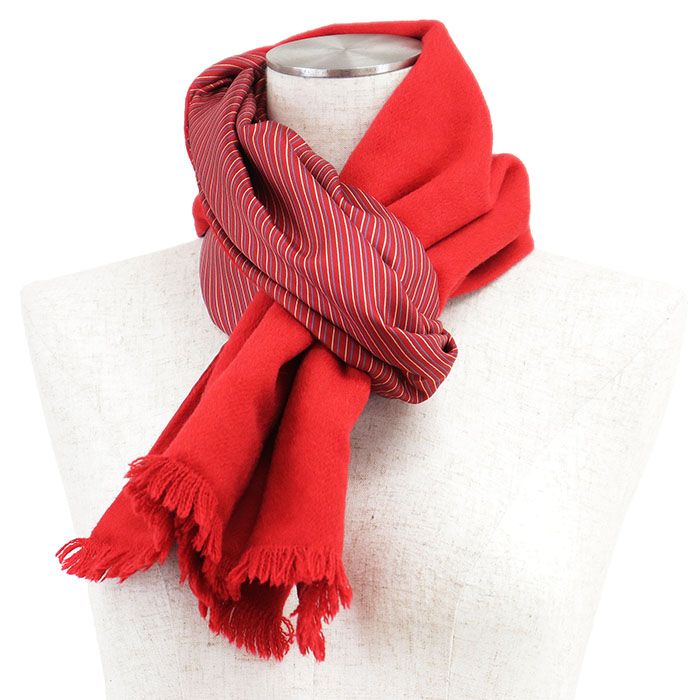 SALE【美品】HERMES エルメス マフラー アンゴラ100％/シルク100