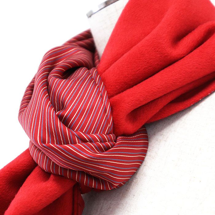 SALE【美品】HERMES エルメス マフラー アンゴラ100％/シルク100