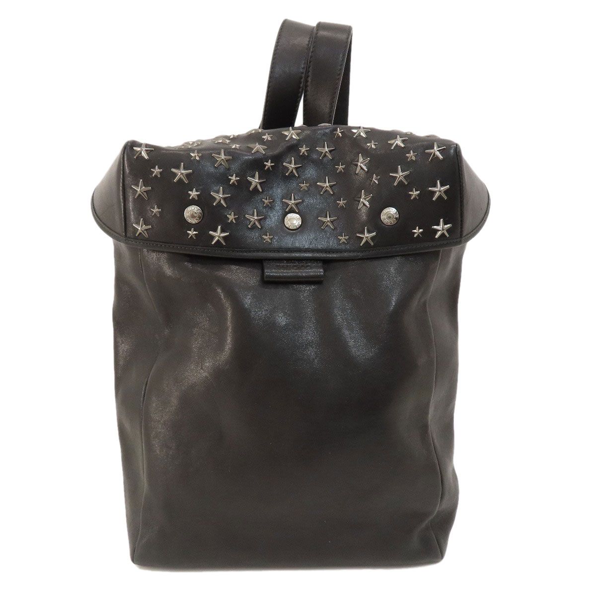 ジミーチュウ Jimmy レザー スターモチーフ リュック JIMMY CHOO Choo