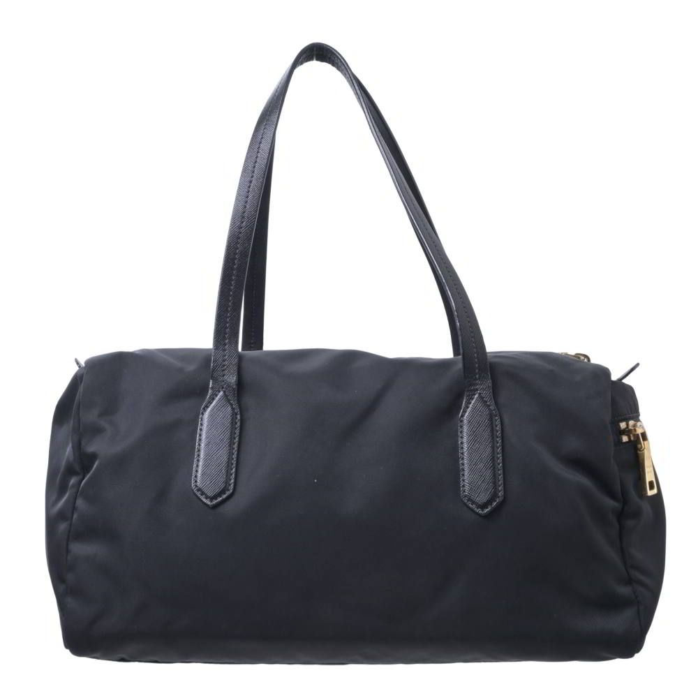 PRADA テスート ハンドバッグ ミニボストン ナイロン×パテントレザー PRADA テスート ナイロン レザーミニ ボストン バッグ - メルカリ