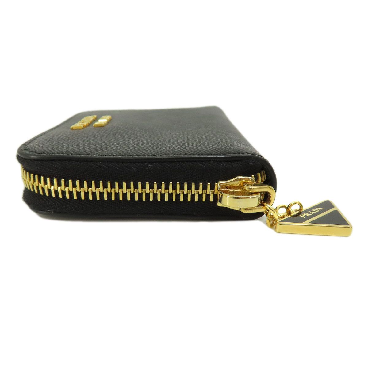 PRADA プラダ サフィアーノ ロゴ金具 コインケース レザー レディース