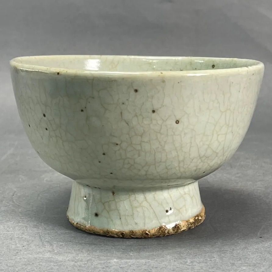 幽玄】高麗呉器茶碗 白釉 撥高台 共箱 茶碗 茶盆 - メルカリ