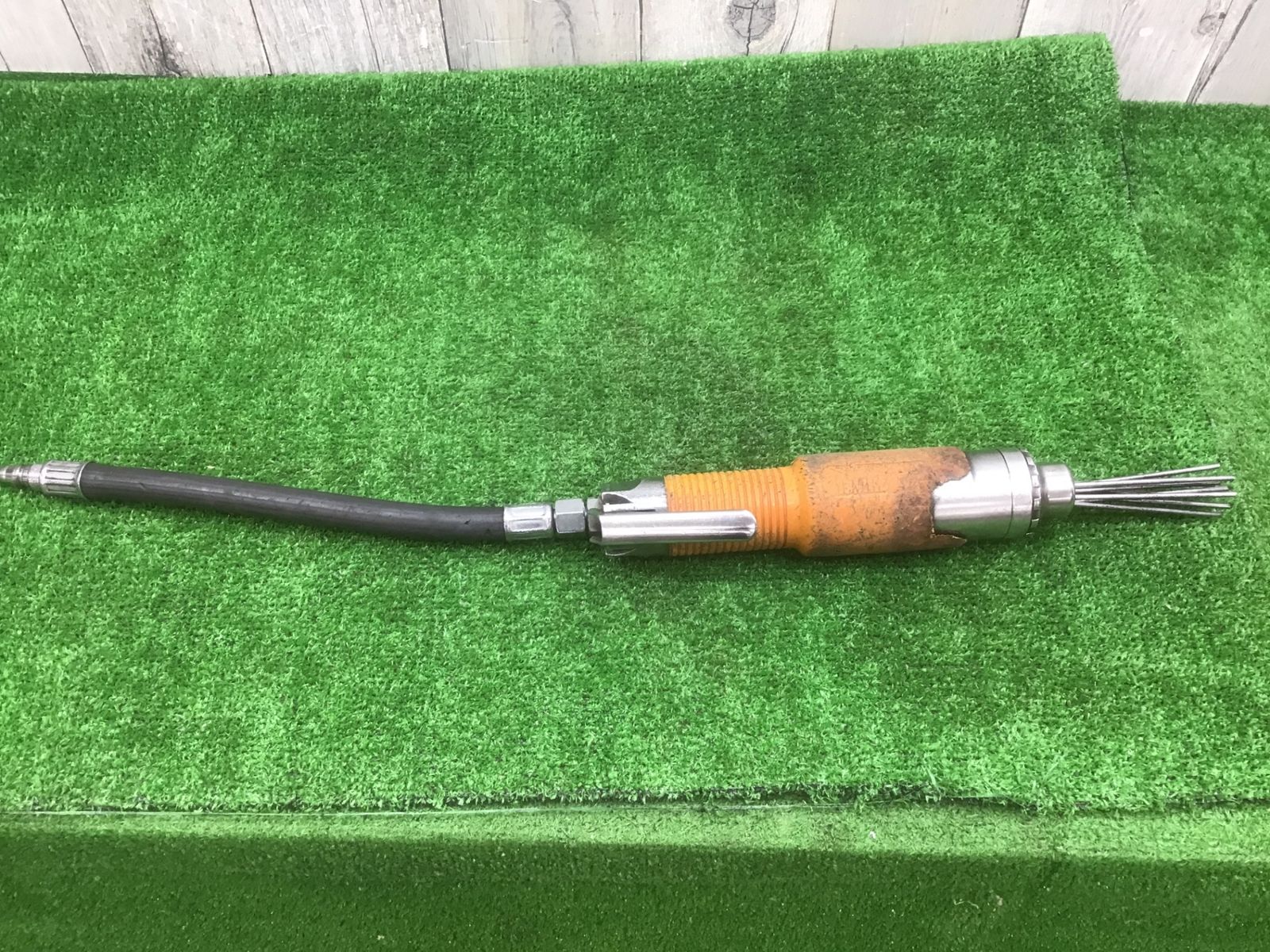 【中古動作品】日東工器NITTO ジェットタガネ JT-20 エア 空気式多針たがね ボディゴム破損♪アクトツール富山店♪I