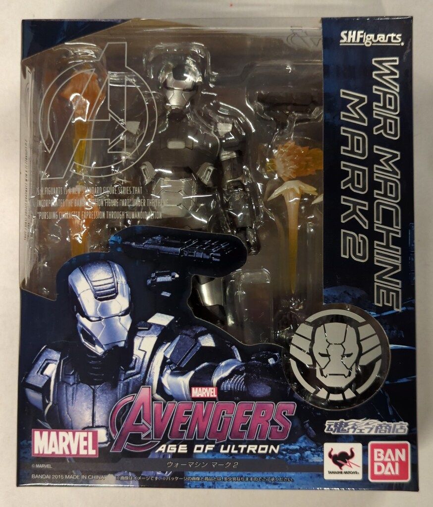 【未開封品】 S.h.Figuarts ウォーマシン マーク6 バンダイ S.H.Figuarts AVENGERS AGE OF ULTRON ウォーマシン マーク2