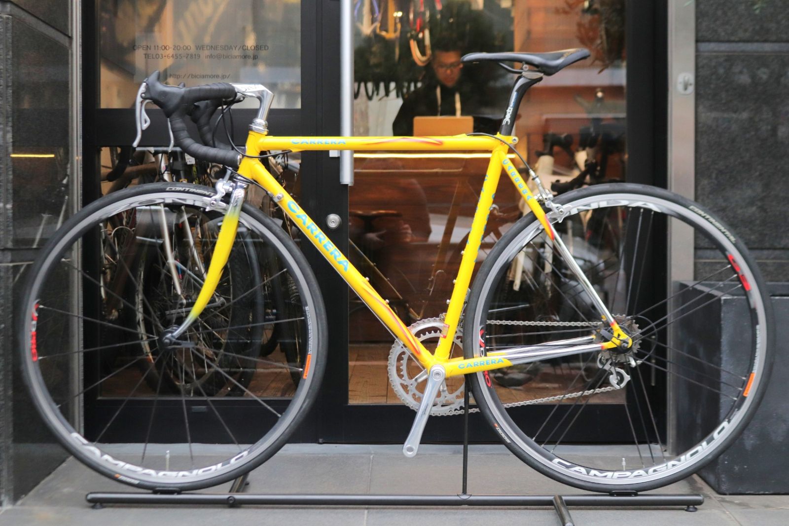 カレラ CARRERA ゼウス ZEUS 1997モデル カンパニョーロ レコード 9S