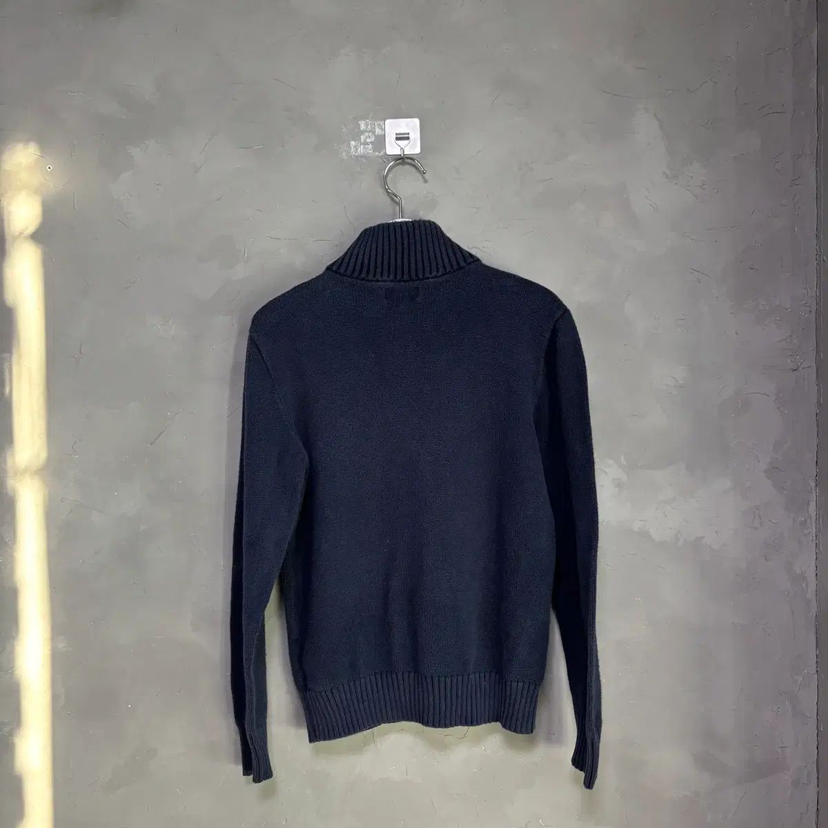 ポロラルフローレン ニット ハーフジップ ネイビー - メルカリ