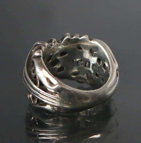 CHROME HEARTS 新宿店 クロムハーツ K&T リング 指輪 メンズ シルバー