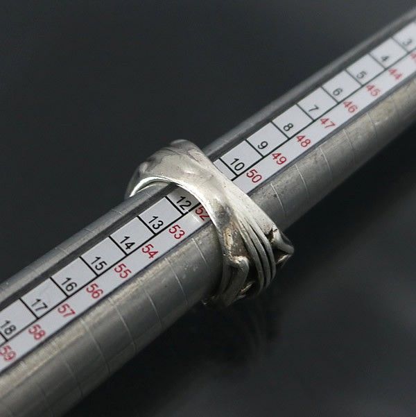 CHROME HEARTS 新宿店 クロムハーツ K&T リング 指輪 メンズ シルバー