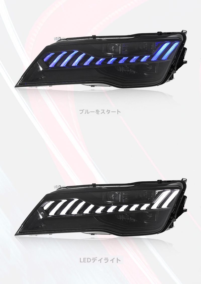 送料無料】アウディAudiA7/A7Sportback11〜14年用RS7デザインヘッド