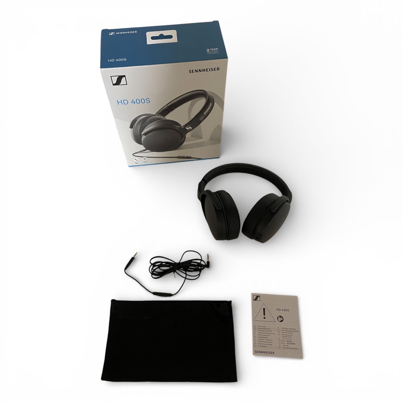 △ ゼンハイザー SENNHEISER ヘッドホン 有線 HD 400S 頑丈な