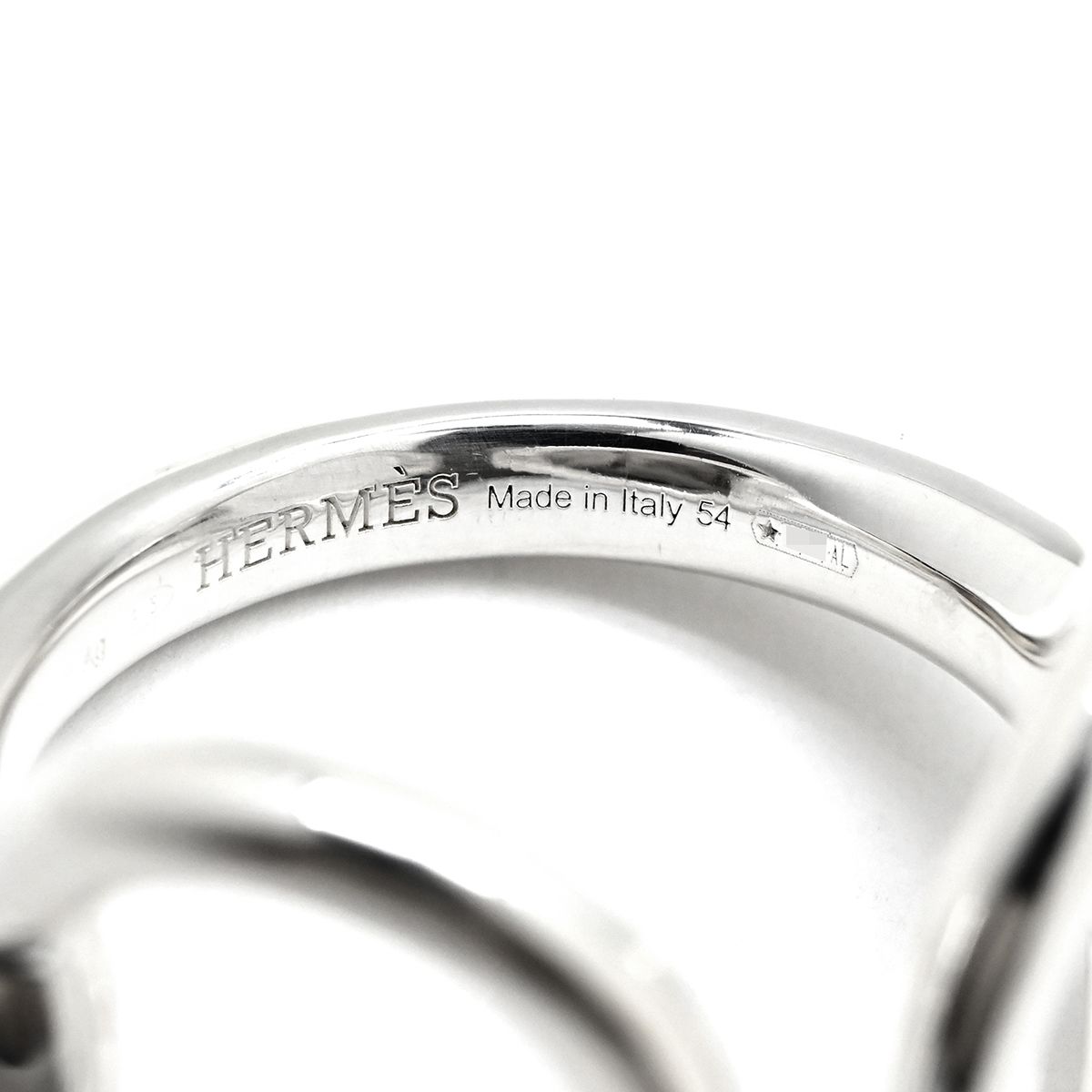 エルメス HERMES リング 指輪 ナウシカリング ノジカリング シルバー