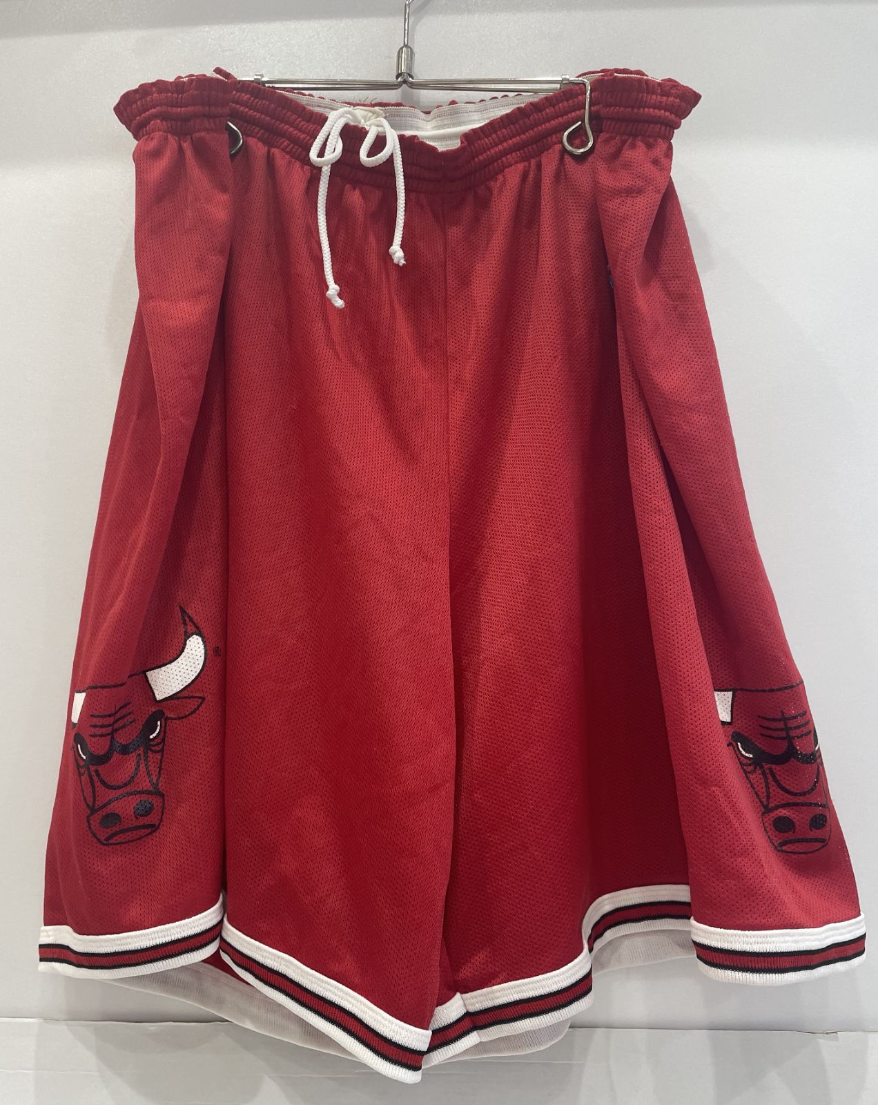 中古 現状品 90s CHAMPION NBA Chicago Bulls ゲームパンツ サイズ不明
