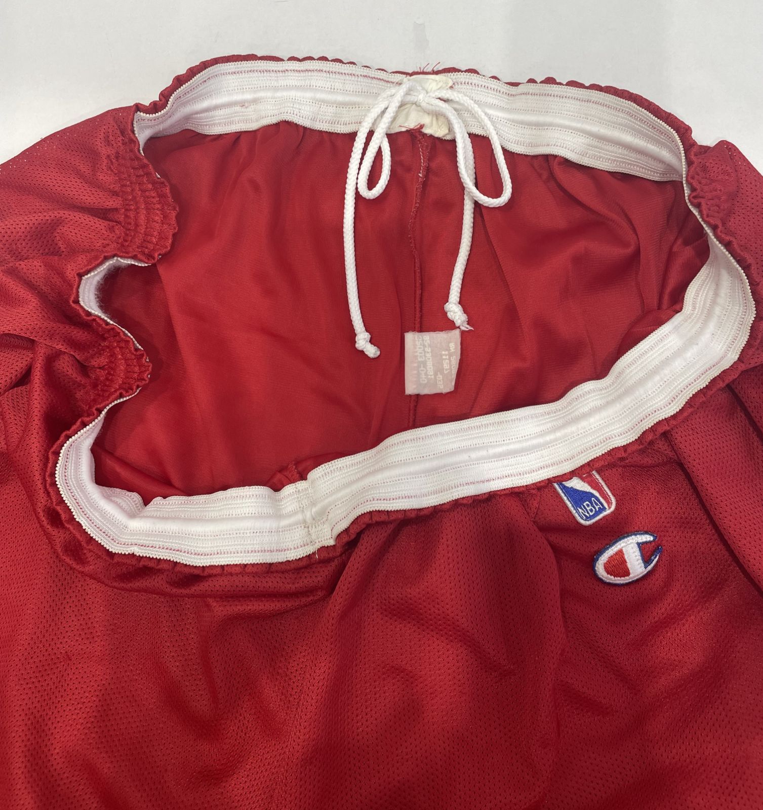 中古 現状品 90s CHAMPION NBA Chicago Bulls ゲームパンツ サイズ不明
