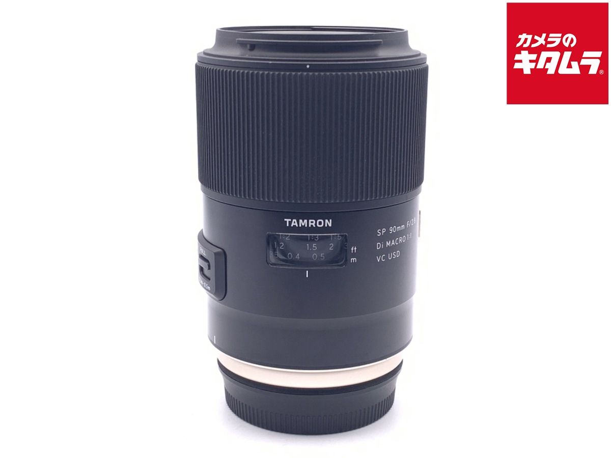 中古】 【難あり品】 タムロン SP 90mm F2.8 Di MACRO 1:1 VC USD