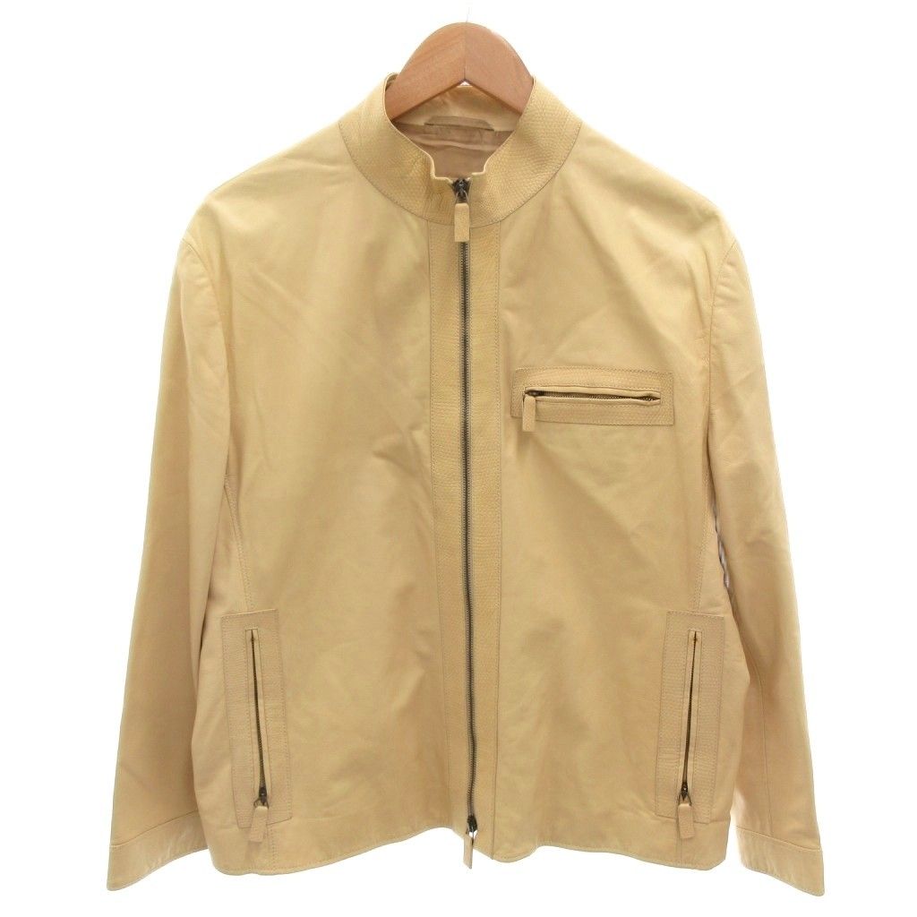 アルマーニ コレツィオーニ ARMANI COLLEZIONI ライダース レザー