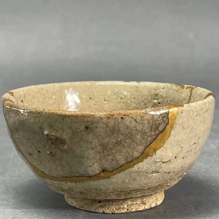 幽玄】古唐津 茶碗 共箱 茶道具 抹茶碗 抹茶盆 - メルカリ