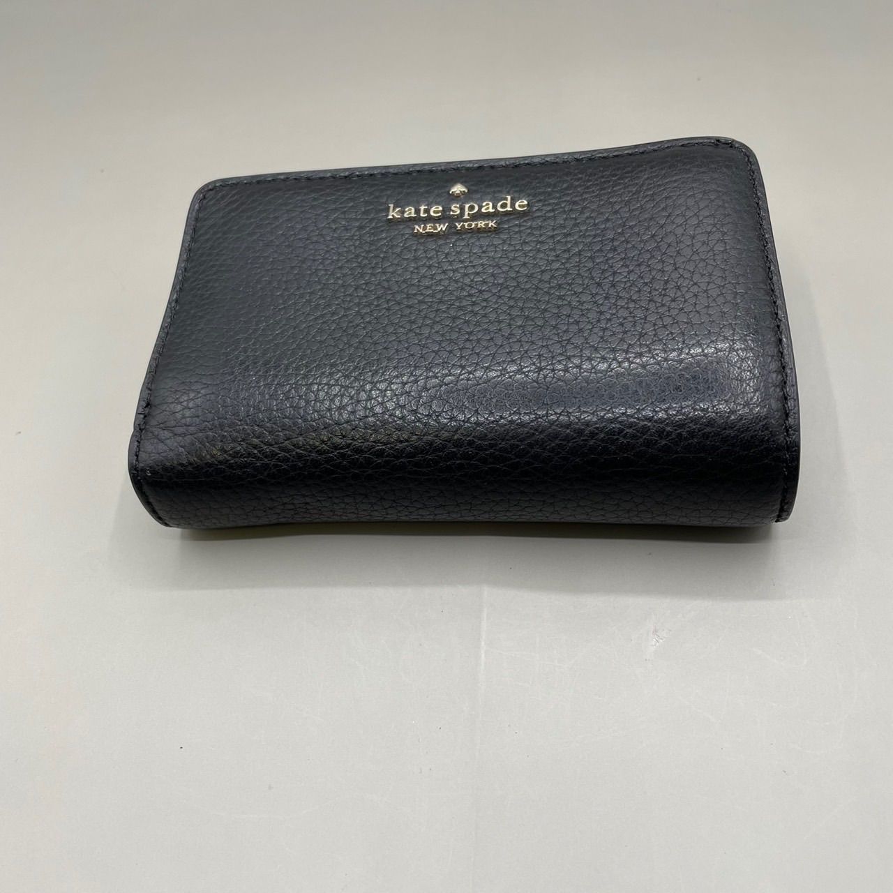 未使用級 kate spade new york ケイトスペード 二つ折り財布 ミニ 
