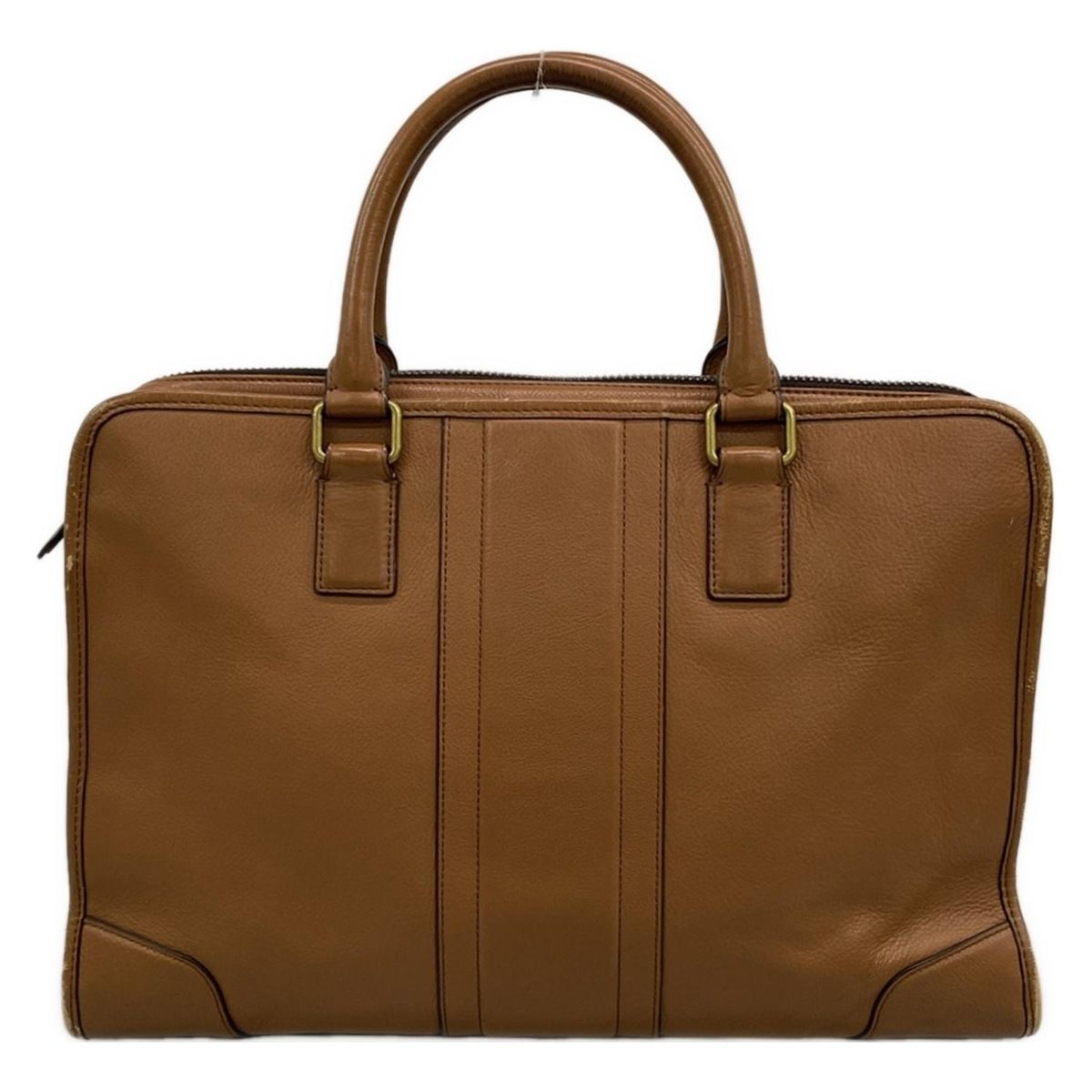 COACH ブラウン ビジネスバッグ COACH(コーチ) ビジネスバッグ - F71639 ブラウン レザー - メルカリ