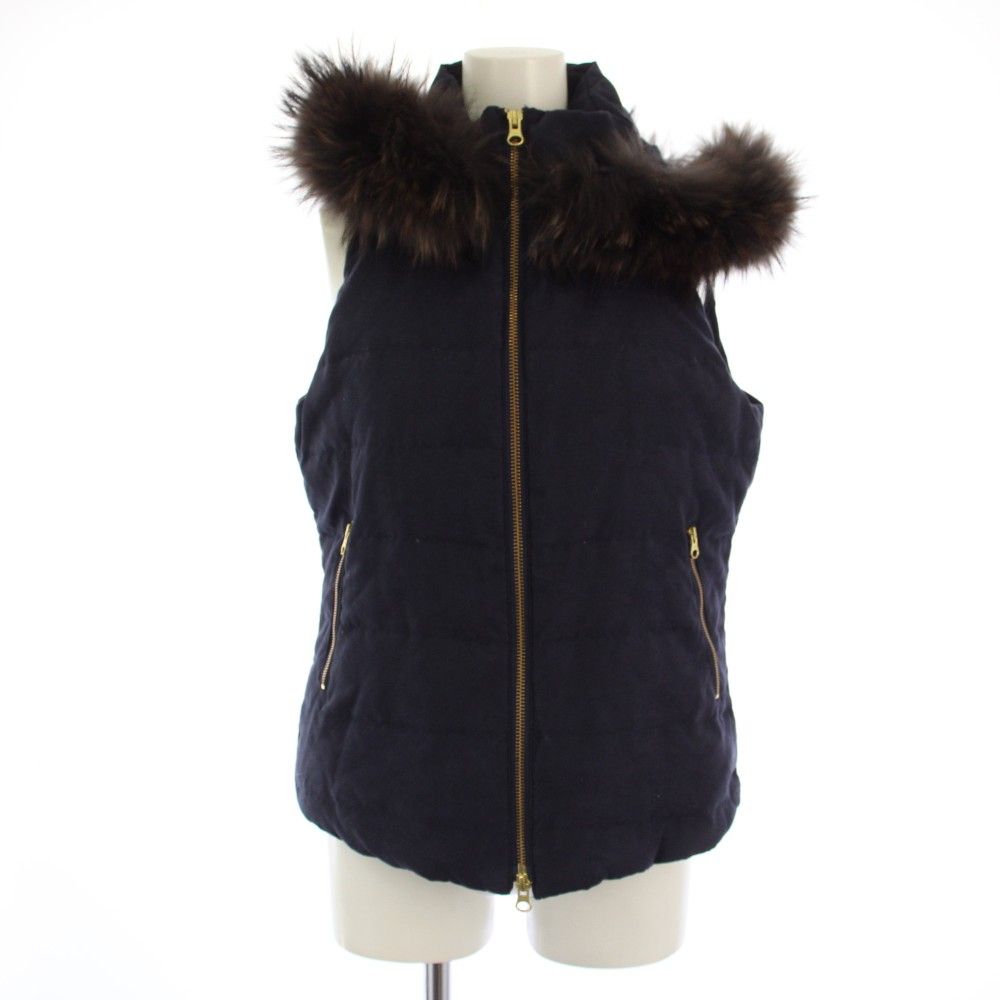 ガレナ GALENA ダウンベスト ジャケット フード ファー ジップアップ