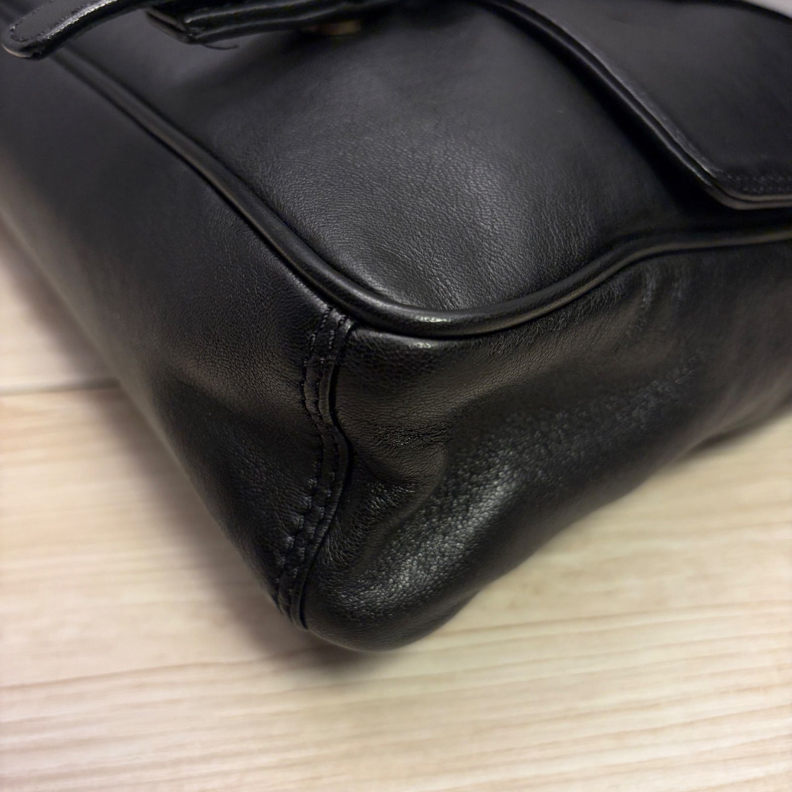 agnès b. アニエスベー CU01 SAC ショルダーバッグ 現行 レザー 