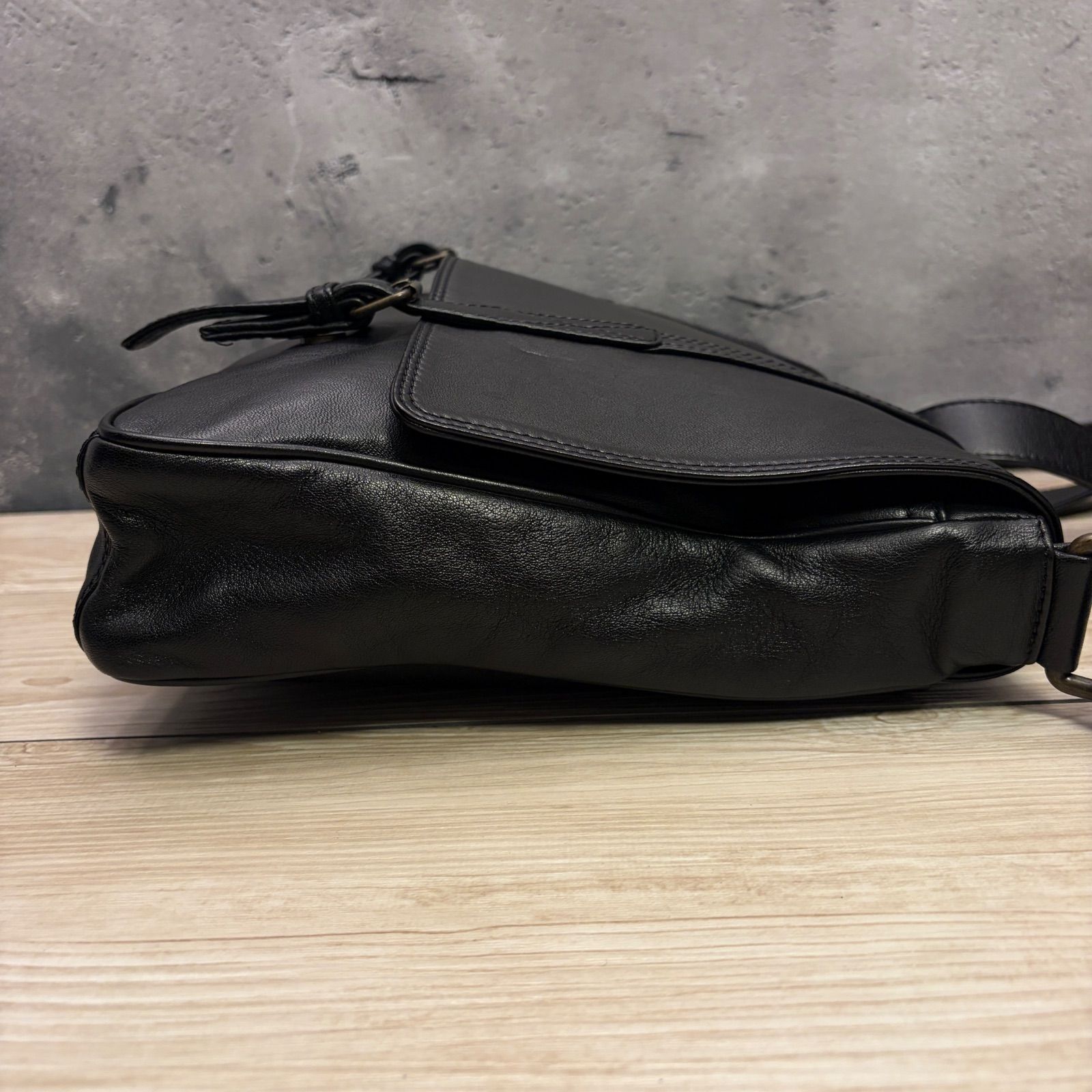 agnès b. アニエスベー CU01 SAC ショルダーバッグ 現行 レザー 