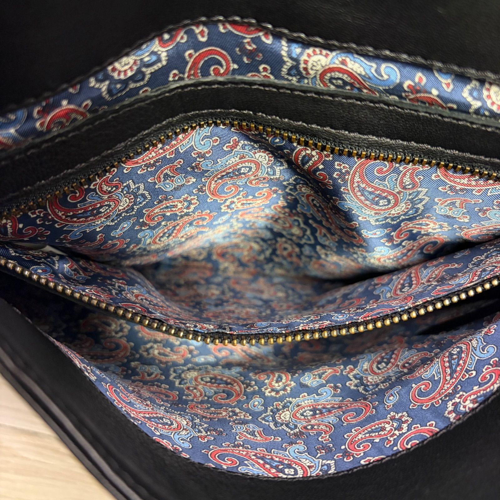 agnès b. アニエスベー CU01 SAC ショルダーバッグ 現行 レザー 