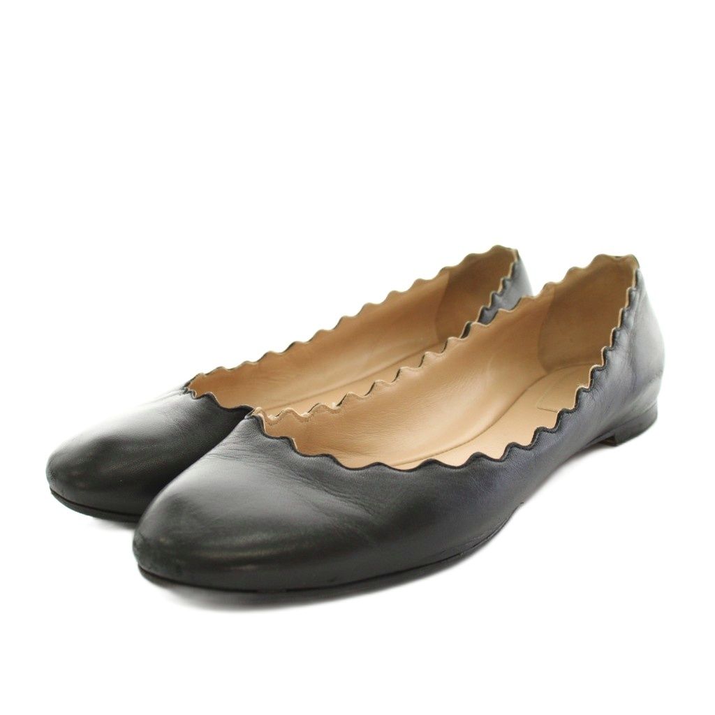 クロエ CHLOE ローレンバレリーナフラットシューズ パンプス ラウンド