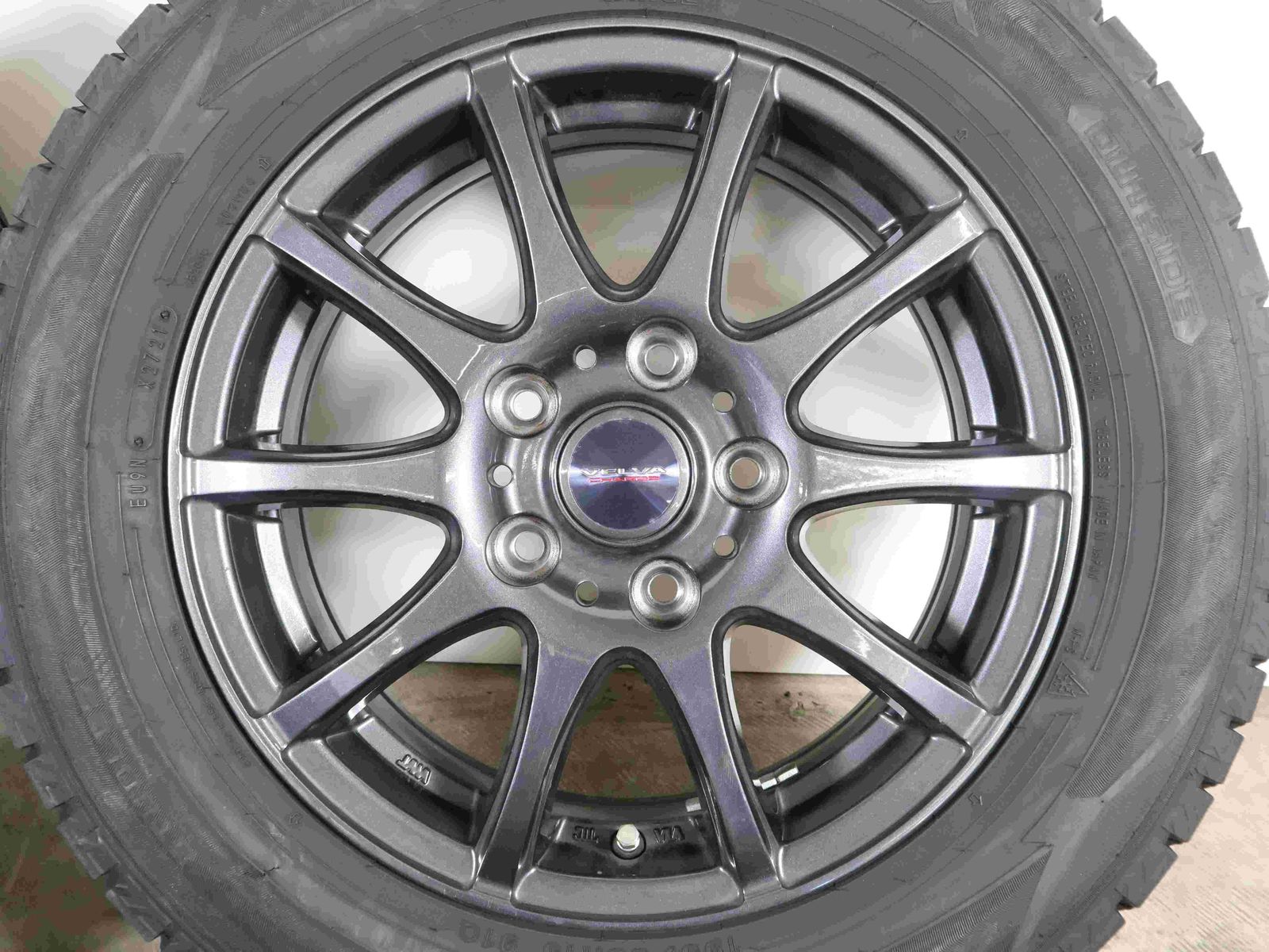 ヴォクシー ノア エスクァイア 等 4本 社外 15インチ 6J +53 5H PCD114