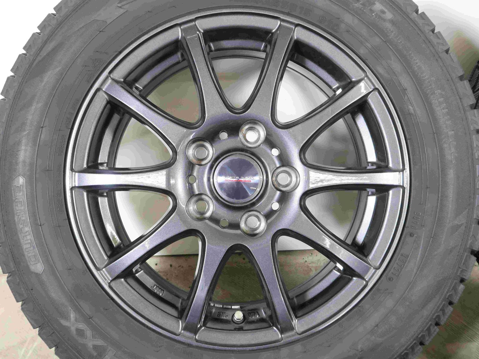 ヴォクシー ノア エスクァイア 等 4本 社外 15インチ 6J +53 5H PCD114 