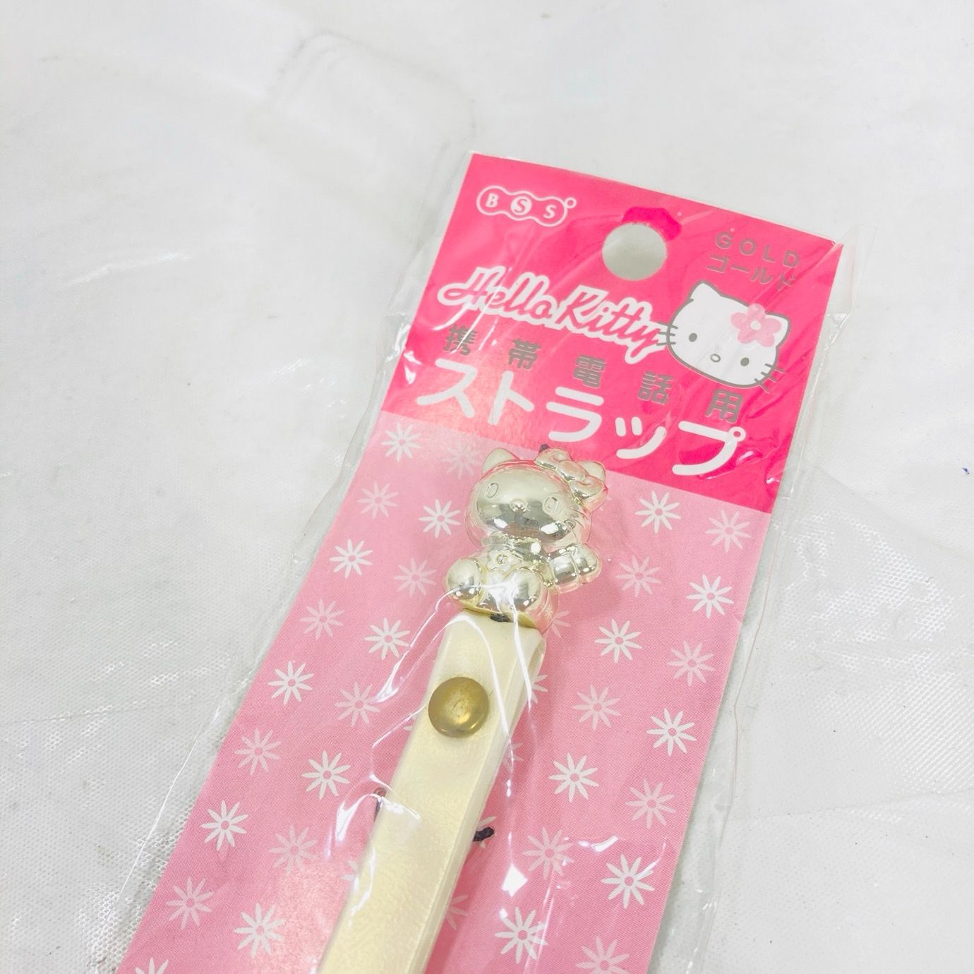 未開封 サンリオ ハローキティ 携帯電話用 ストラップ 2個 まとめ