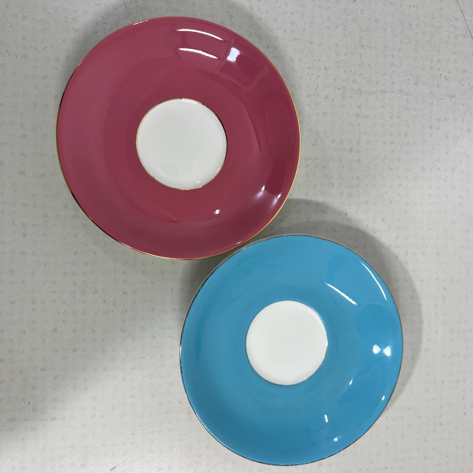  4客セット Aynsley エインズレイ ペンブロック カップ-ソーサ 鳥柄 ティーカップ 英国 ハイティー カップ ソーサー コーヒー ティーカップ