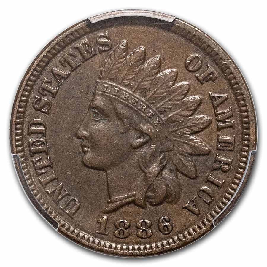 1886年インディアンヘッドセントタイプI XF-45 PCGS - メルカリ