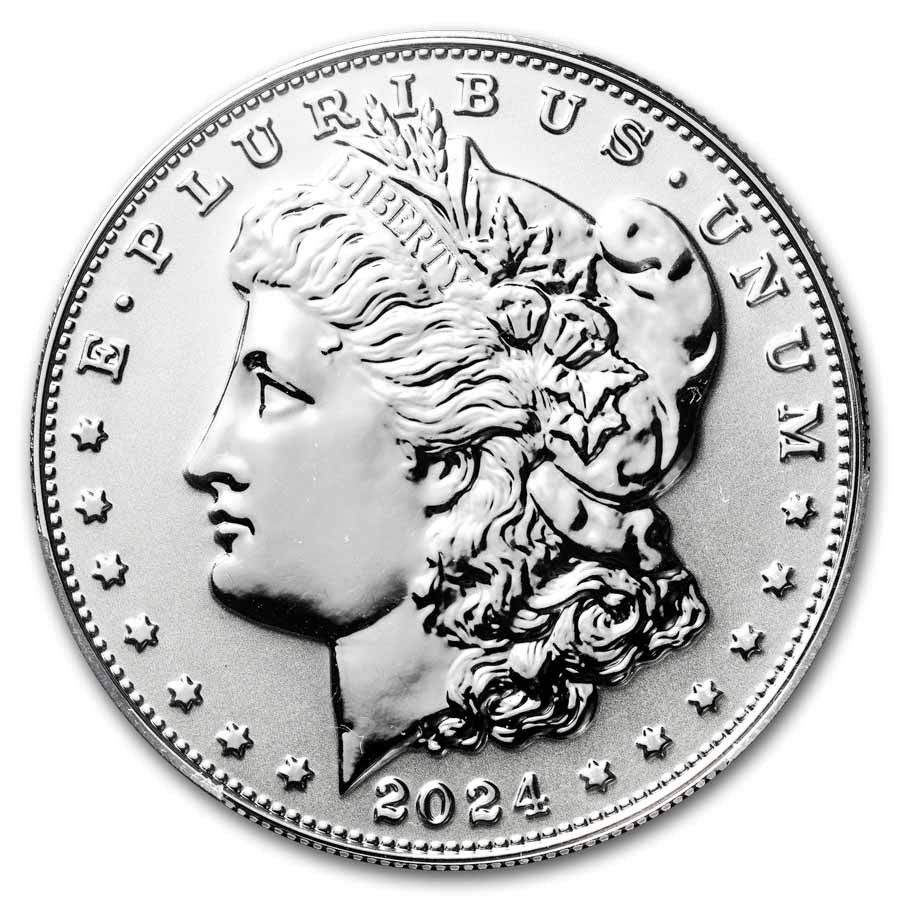 2024-S リバースプルーフ シルバー モルガンダラー PR-69 PCGS (FS