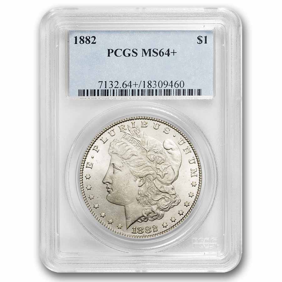 1882年 モルガン・ダラー MS-64+ PCGS - メルカリ