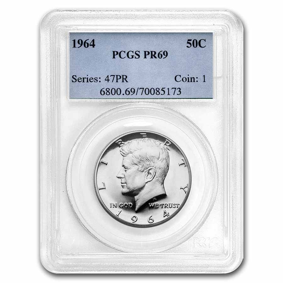 1964年 ケネディ ハーフダラー PR-69 PCGS - メルカリ