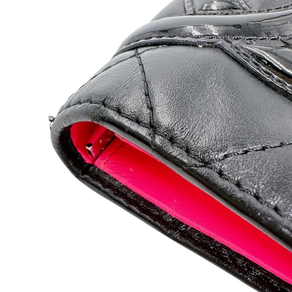 シャネル カンボン 2つ折財布 マトラッセ ココマーク 長財布 CHANEL