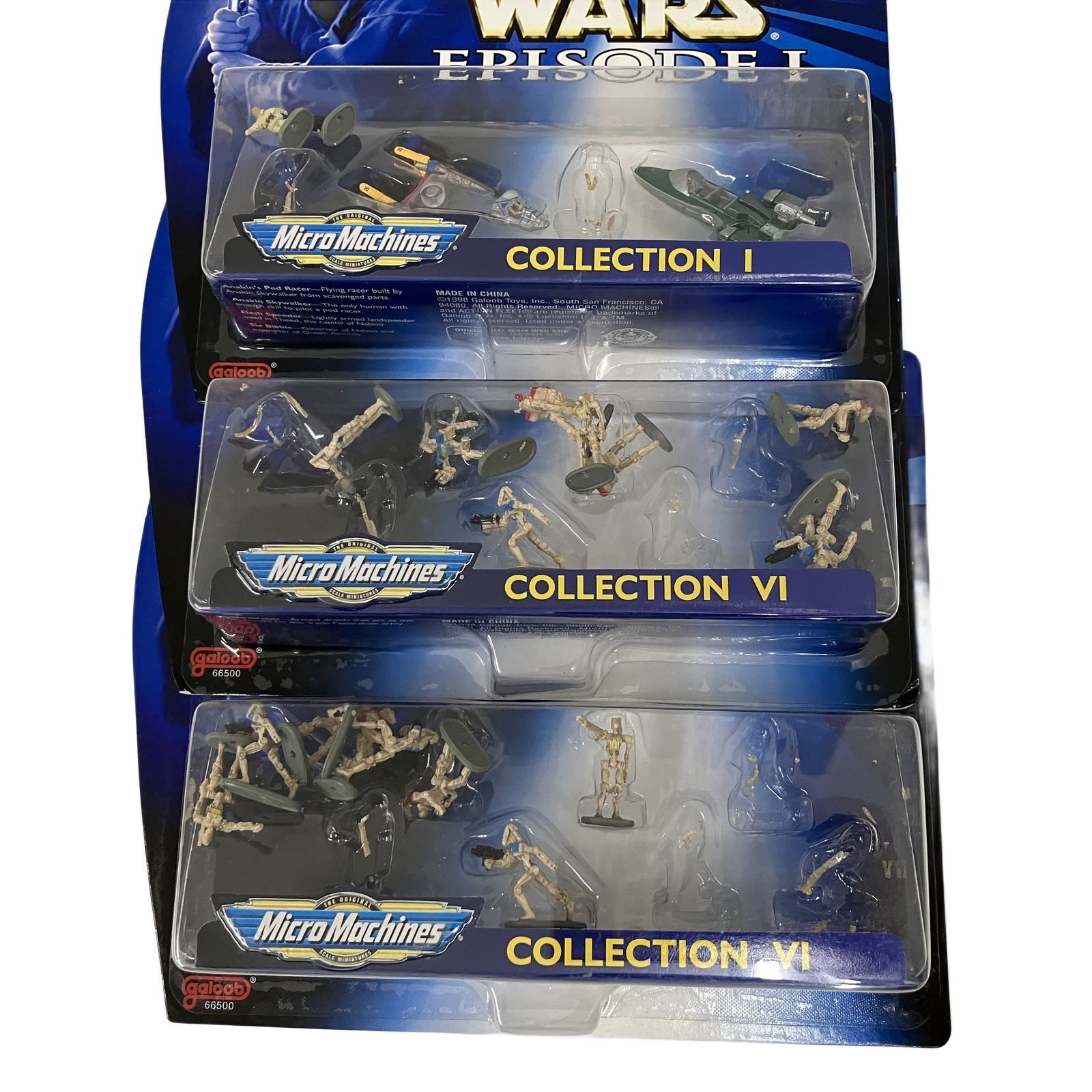 スターウォーズ エピソード1 マイクロマシーン フィギュア