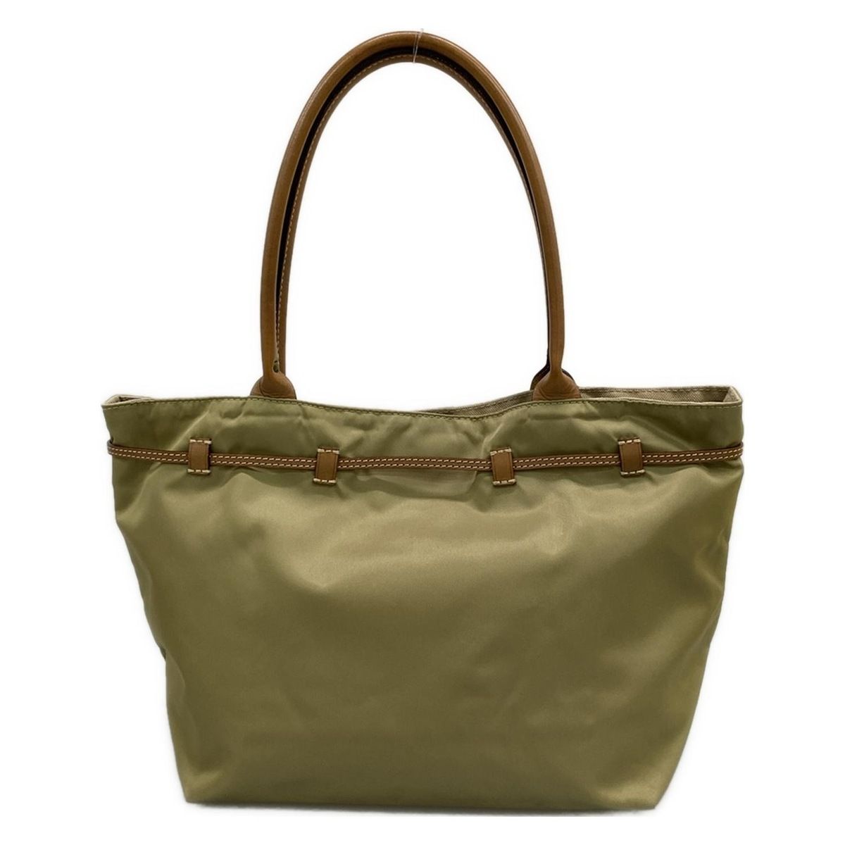 Felisi(フェリージ) トートバッグ - 17-54 ライトカーキ×ブラウン