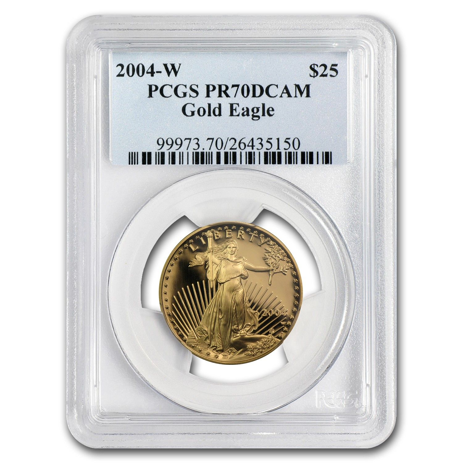 イーグル銀貨 2004年 プルーフ 2枚セット NGC PF69 MADE IN USA 【公式