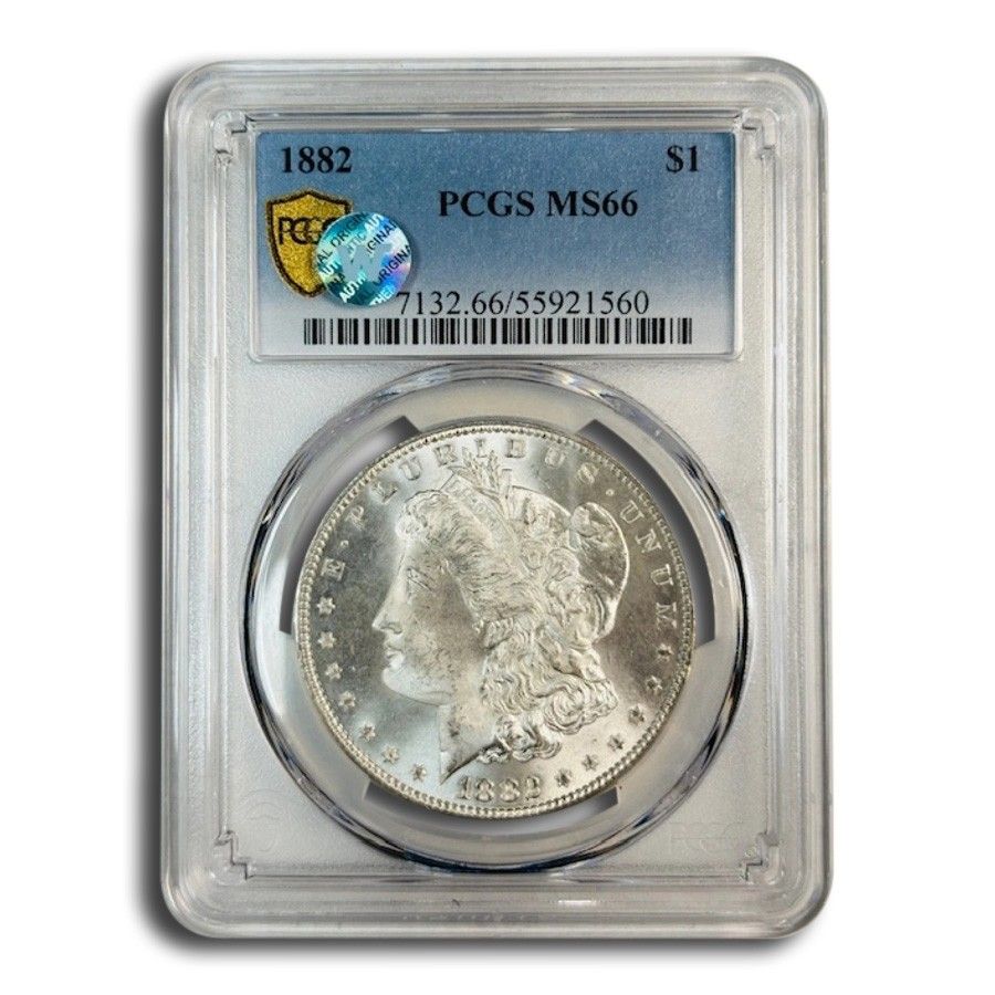 1882年 モルガン・ダラー MS-66 PCGS - メルカリ