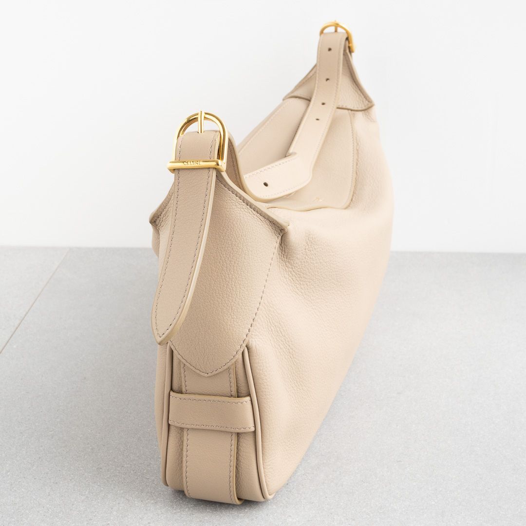 CELINE ロミー ミディアム バッグ サファリ ベージュ - メルカリ