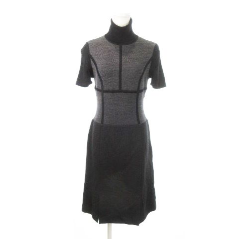 カールラガーフェルド KARL LAGERFELD ニットワンピース ひざ丈