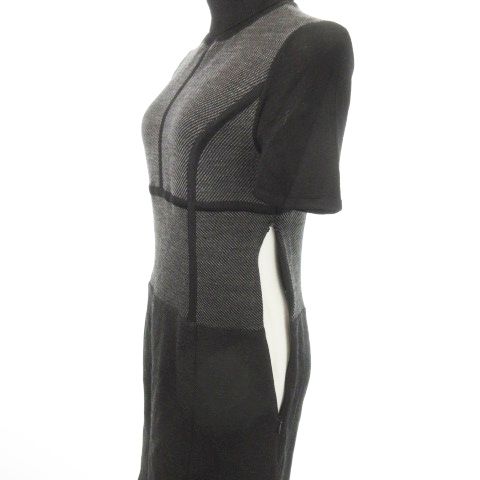 カールラガーフェルド KARL LAGERFELD ニットワンピース ひざ丈