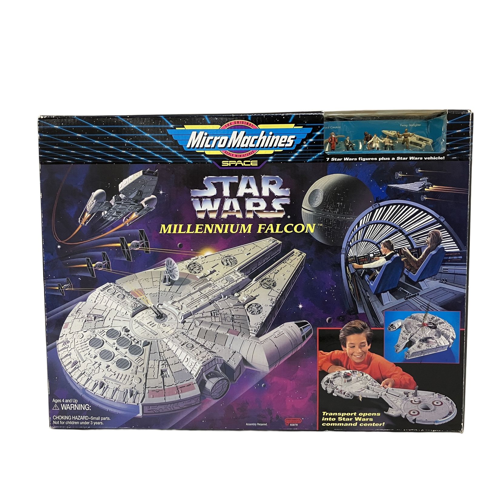 ツクダオリジナル MicroMachines STAR WARS ミレニアムファルコン