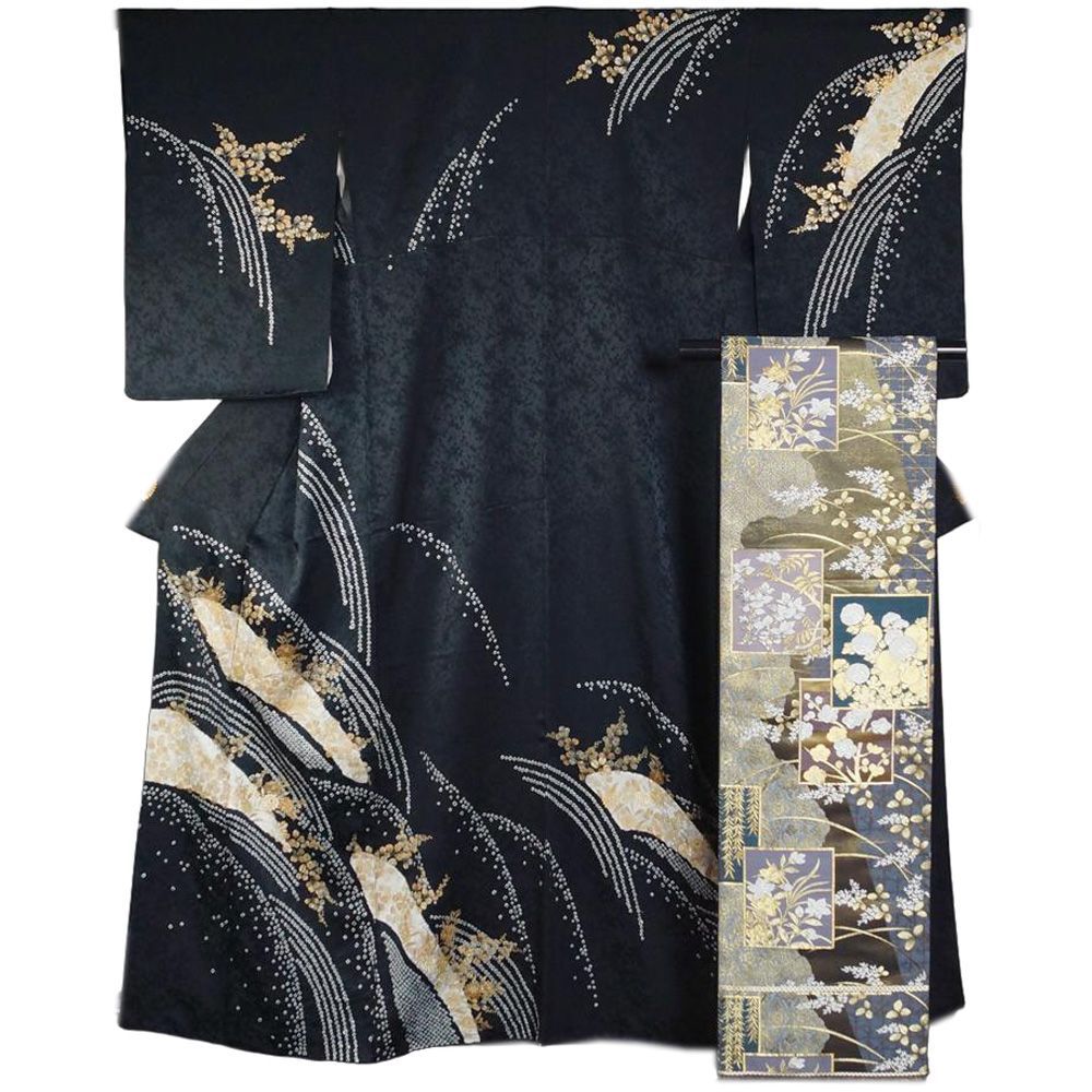 訪問着＆袋帯2点セット NISHIORI お仕立て上がり 訪問着 2点セット 袋帯がセット 白 ホワイト